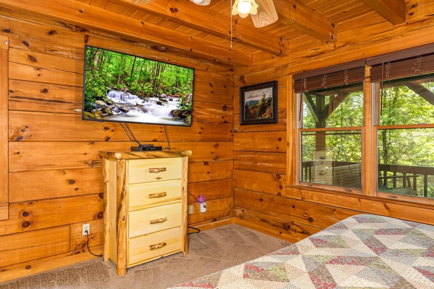 Pigeonforge Cabin Game Roomdog Friendlyhot Tub Pigeon Forge Luaran gambar