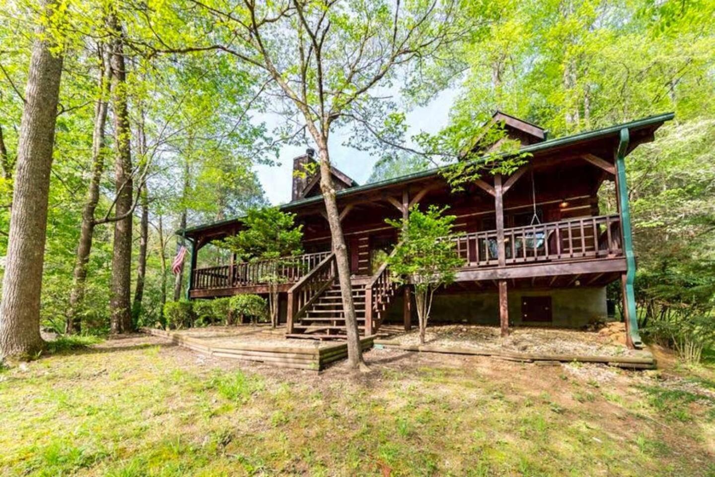 Pigeonforge Cabin Game Roomdog Friendlyhot Tub Pigeon Forge Luaran gambar