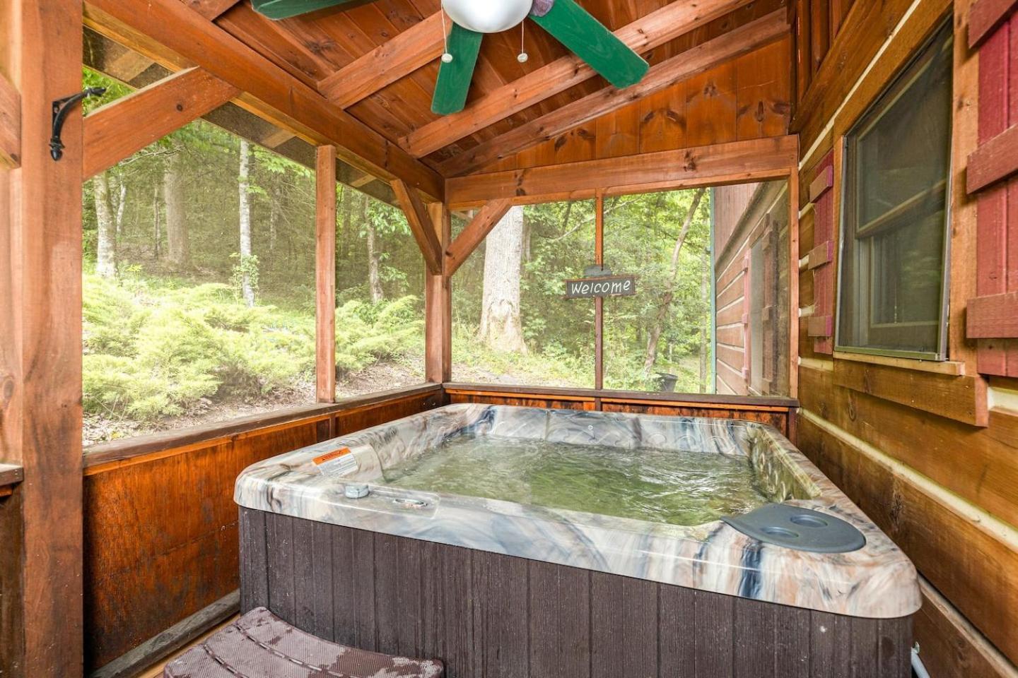Pigeonforge Cabin Game Roomdog Friendlyhot Tub Pigeon Forge Luaran gambar