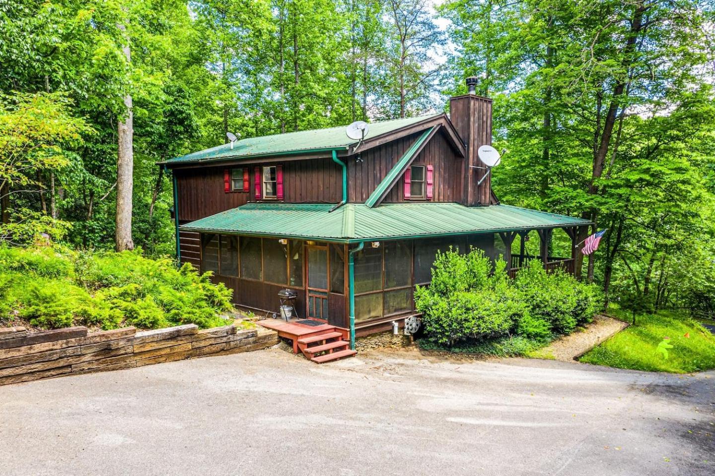 Pigeonforge Cabin Game Roomdog Friendlyhot Tub Pigeon Forge Luaran gambar