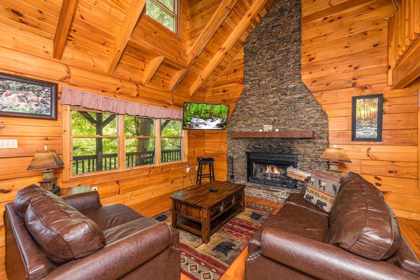 Pigeonforge Cabin Game Roomdog Friendlyhot Tub Pigeon Forge Luaran gambar