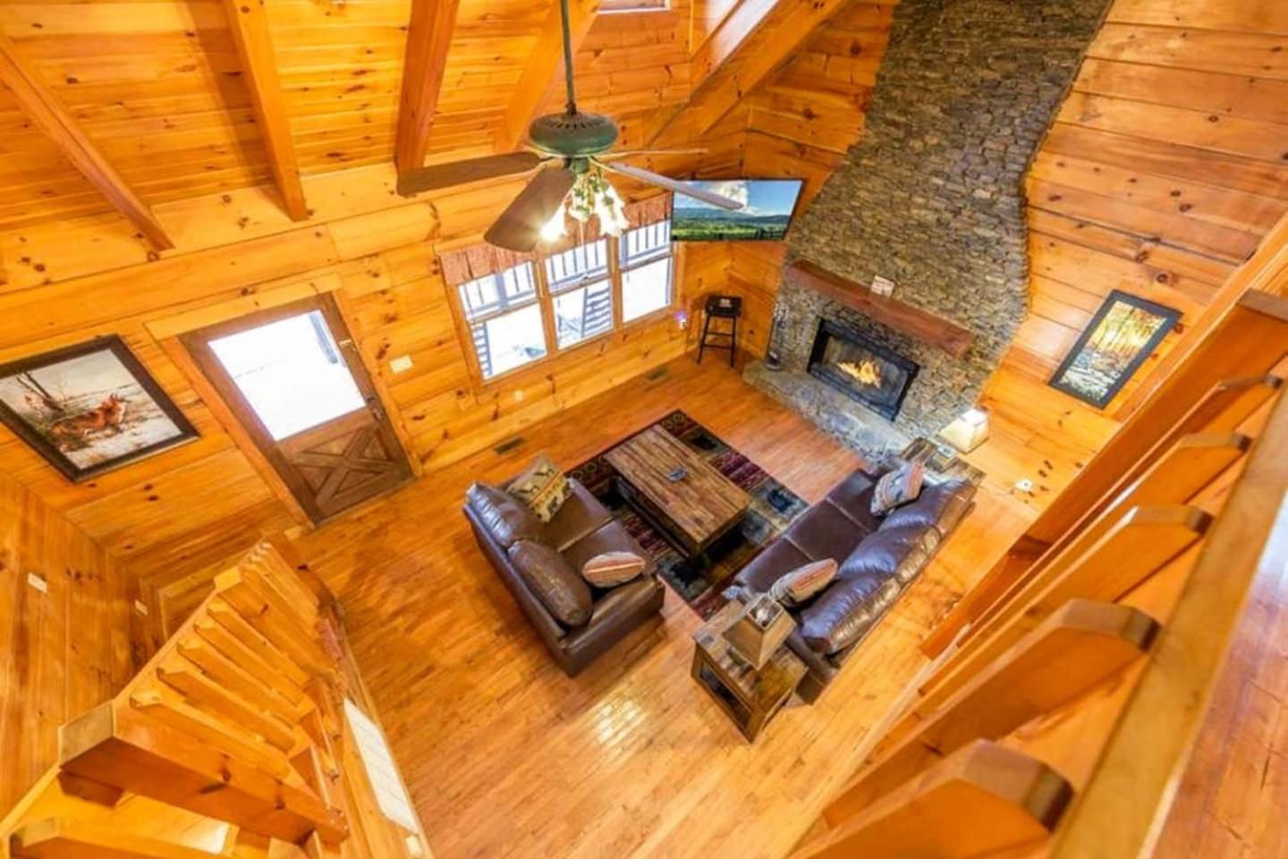 Pigeonforge Cabin Game Roomdog Friendlyhot Tub Pigeon Forge Luaran gambar